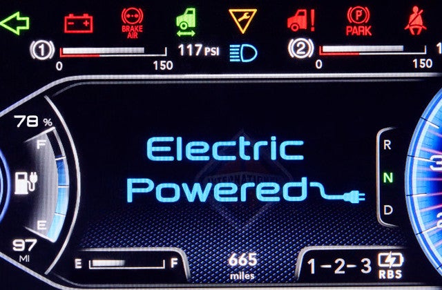 Electric Vehicle Dashboard