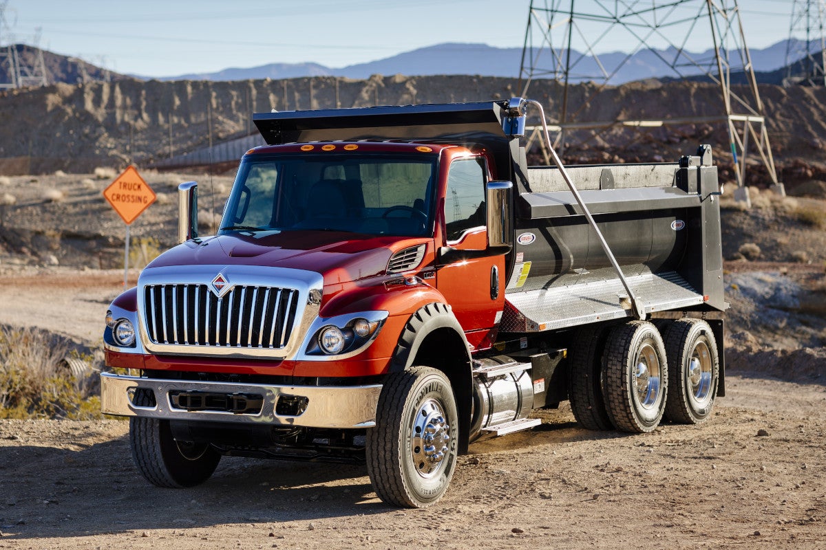 International HV Series Dump Truck