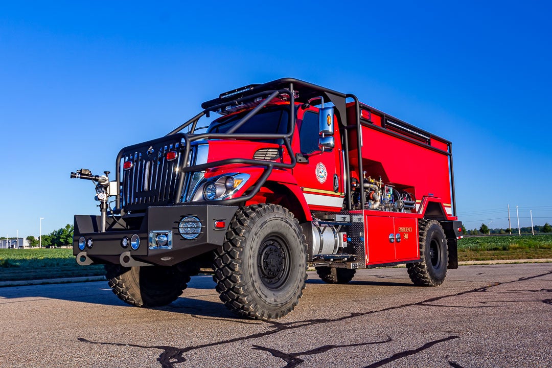 International HV Series Fire and Rescue Truck