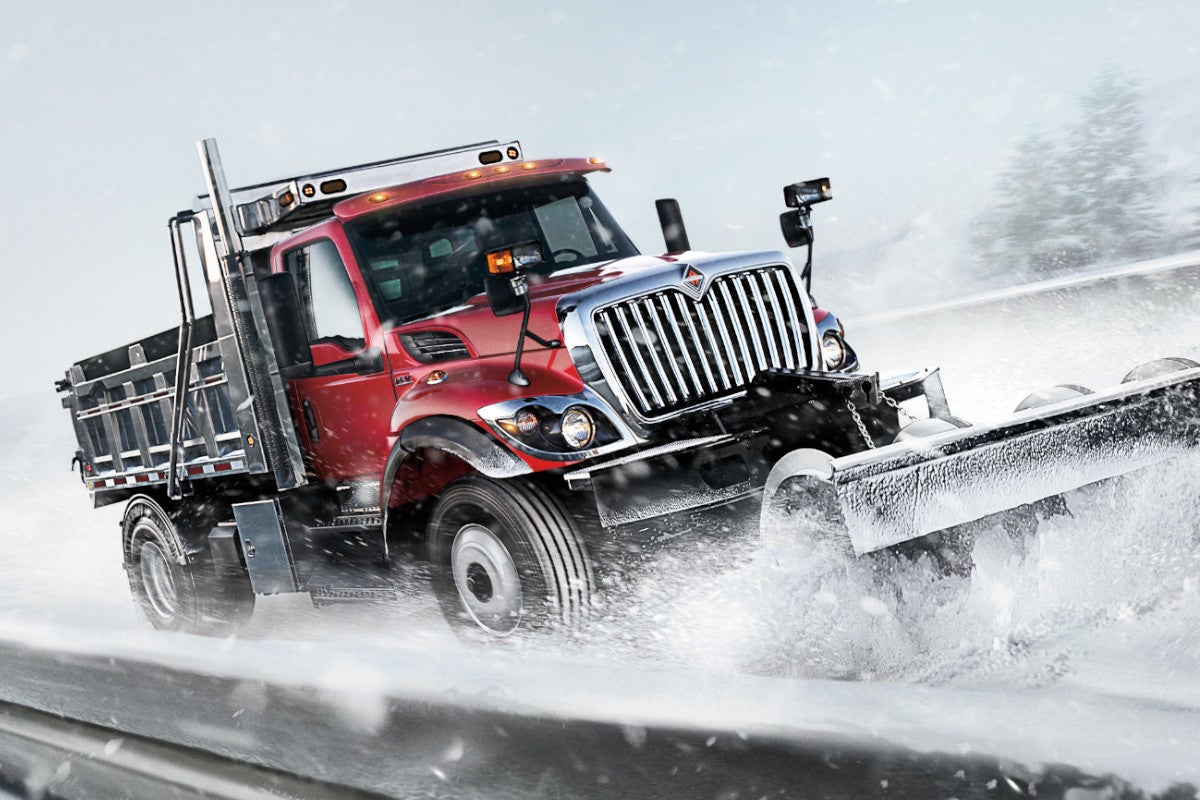 International HV Series Snow Plow