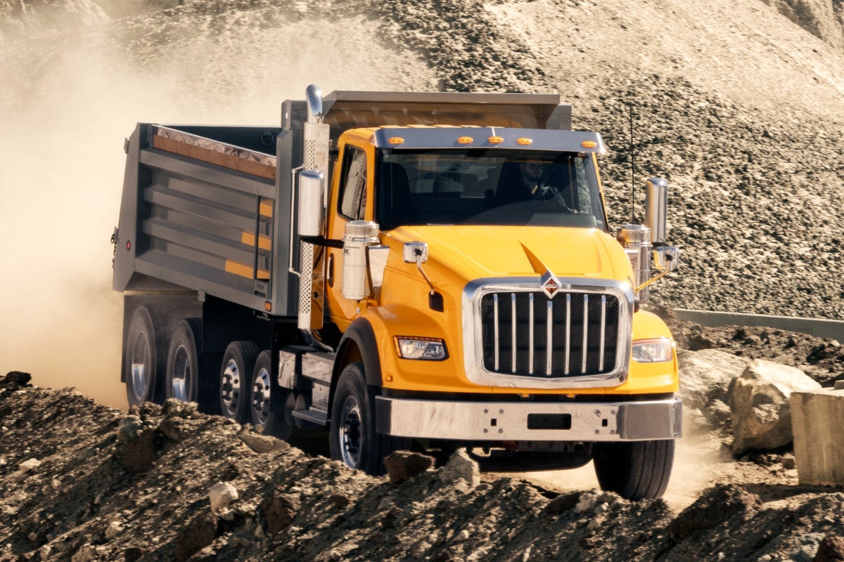 International HX Series Dump Truck