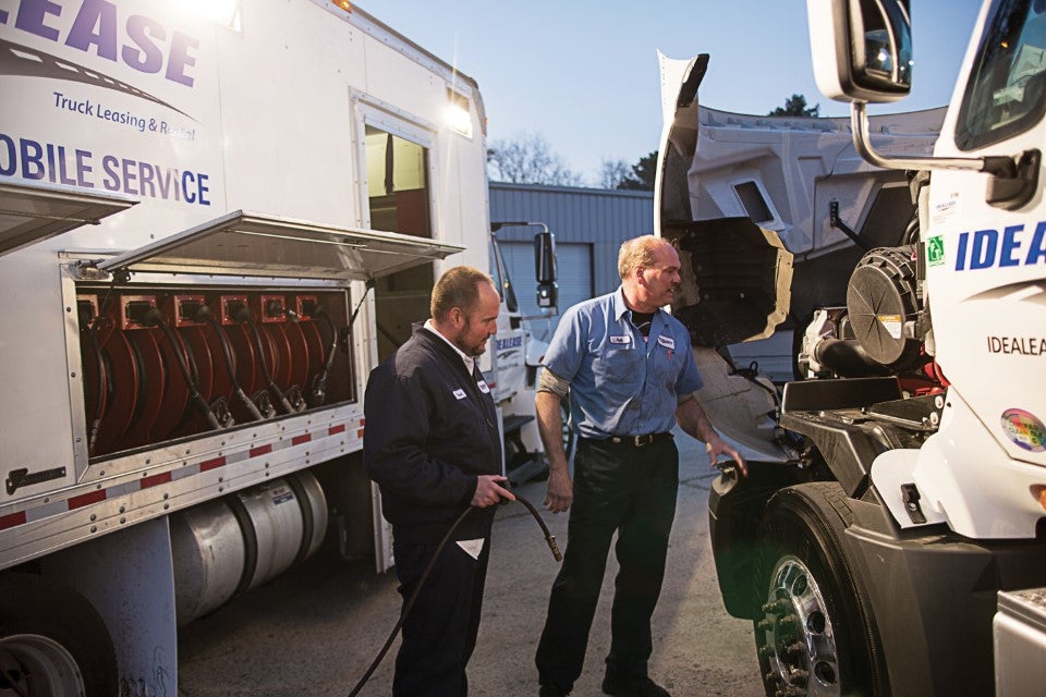 Idealease Mobile Service Truck