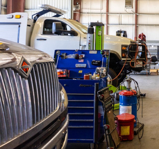 Peterson Trucks Service Shop