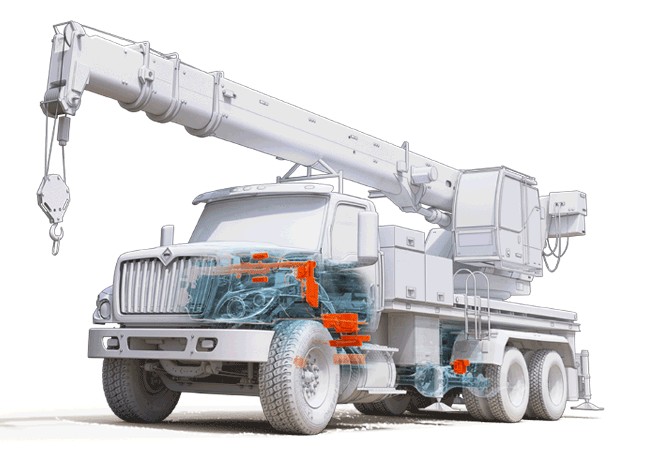 HV Truck Xray Effect