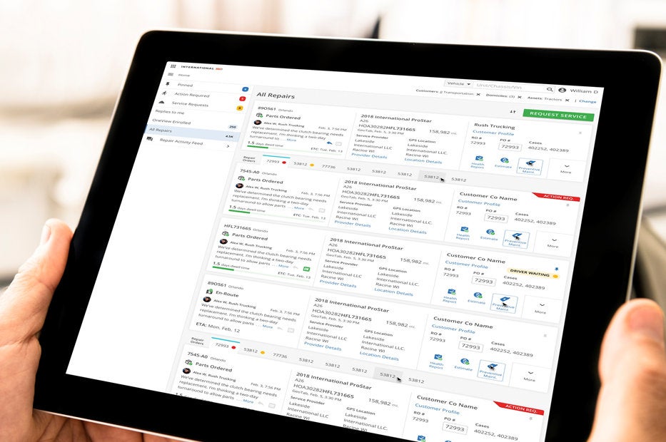 International 360 on Tablet