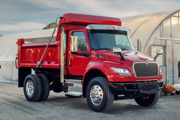 landscape  dump truck