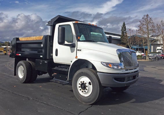 Small Dump Truck