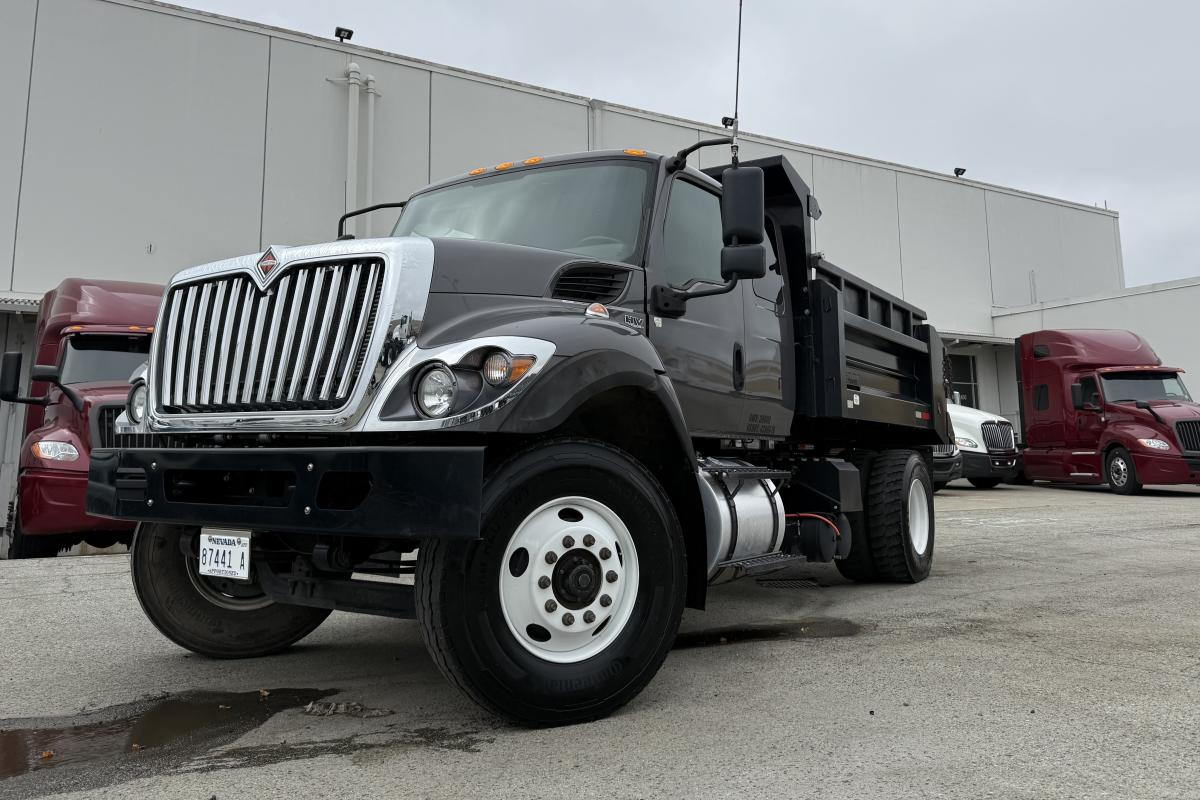 Used 2021 International HV507 Dump 5.7-7.5 yd