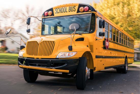 IC Bus CE Series Front Corner