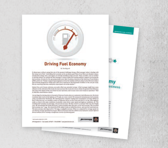 Fuel Saving White Papers