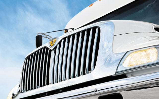 ic bus ce series commercial bus grille