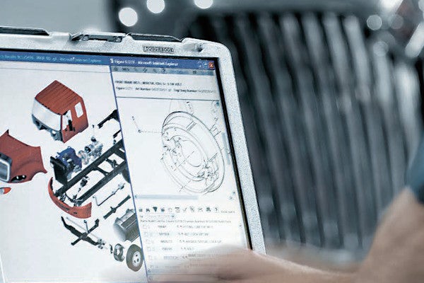 customer buying parts online
